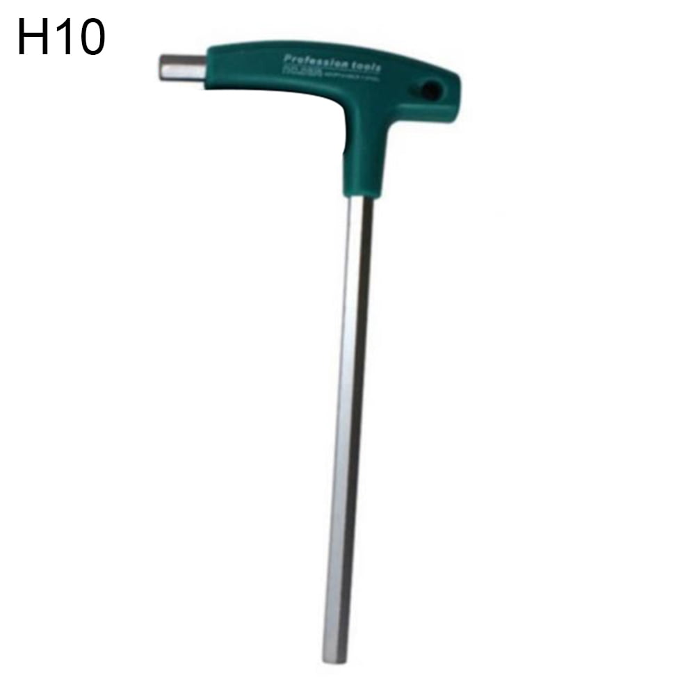 1.5/2/2.5/3/4/5/6/8/10mm T Handle Hexagon Allen Wrench Hex Key Spanner Hand Tool
