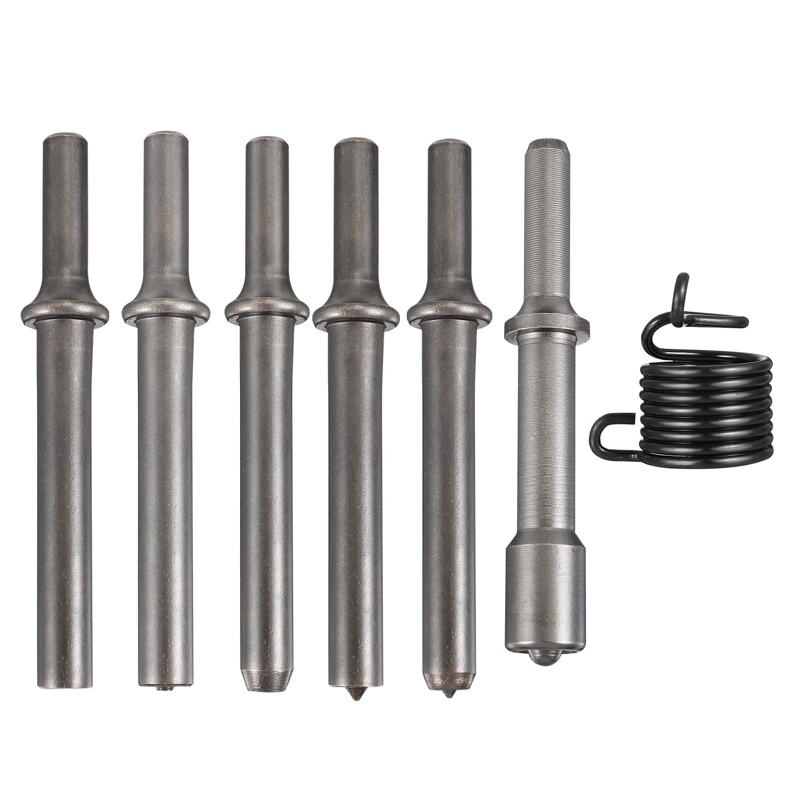 1 Set/7PCS Air Rivet Hammer Pneumatic Hammer Rivet Pneumatic Chisel Tool