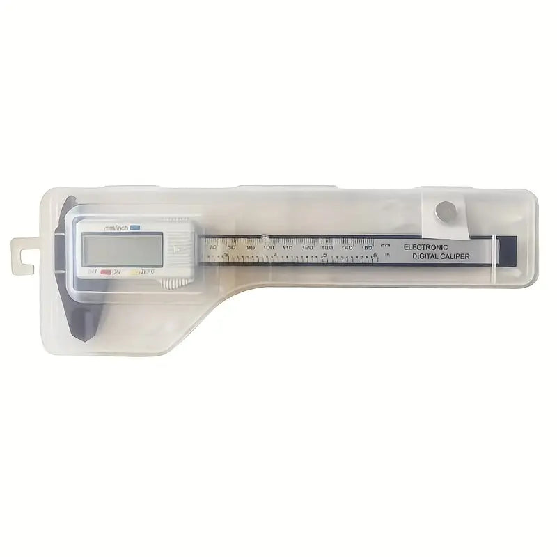 150mm 100mm Electronic Digital Calipers Carbon Fibre Dial Vernier Calipers Micrometers Measuring Tools Digital Rulers for Inside And Outside Diameters, Precision Measurements.