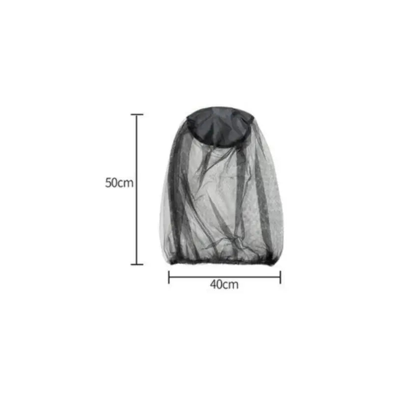 1/2pcs Premium Mosquito Net - Extra Large Extra Long Extra Fine Mesh Insect Repellent for Camping, Hiking, Fishing, Gardening, Hunting - Fits All Men & Women Hats, 100% Polyester, Machine Washable, Mosquito Repellent Outdoor
