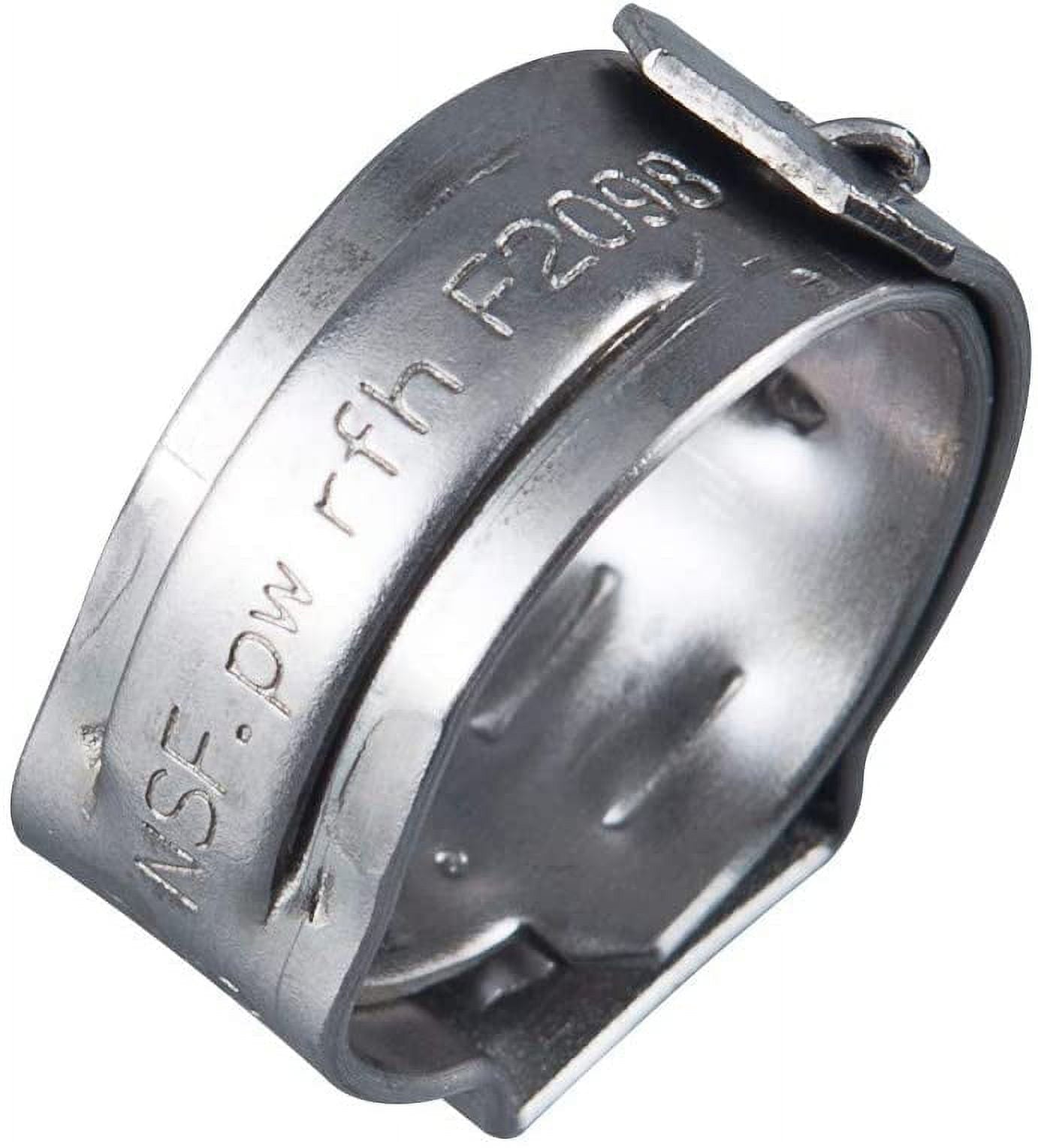 (Pack of 20) EFIELD 1/2-inch Stainless Steel Pex Cinch Clamp Rings for Pex Tubing Pipes (1/2 Inch-20 Pieces)