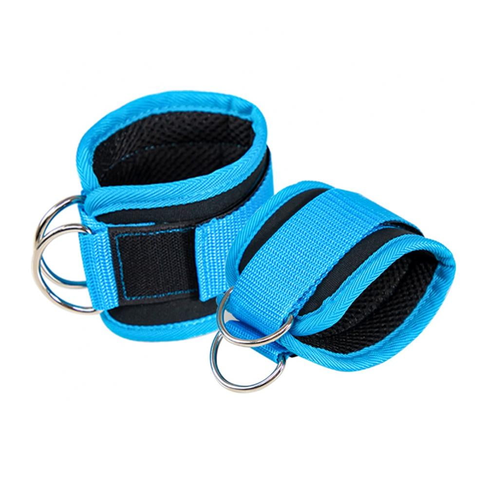 1 Piece Fitness Ankle Straps for Cable Machine Kickbacks, Glute Workouts, Lower Body Exercises - Adjustable Leg Straps with Padding