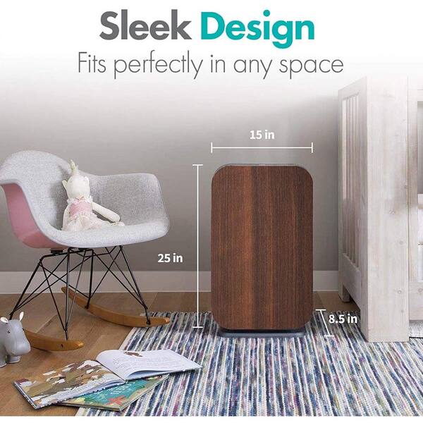 BreatheSmart FLEX Air Purifier with Pure, True HEPA Filter for Allergens, Dust, Mold, and Germs - 700 SqFt