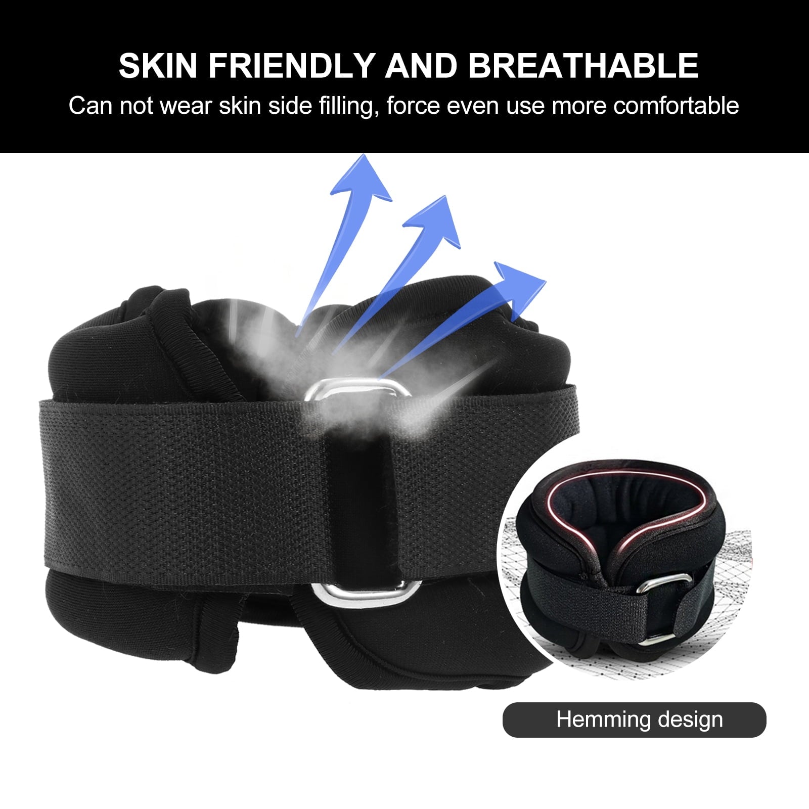 1 Pair Exercise Resistance Sandbag Fitness Wrist Weight-bearing Sandbag
