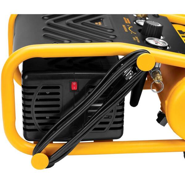 1 Gal. 135 PSI Portable Electric Trim Air Compressor, 18-Gauge Pneumatic Brad Nailer and 50 ft. x 1/4 in. Air Hose