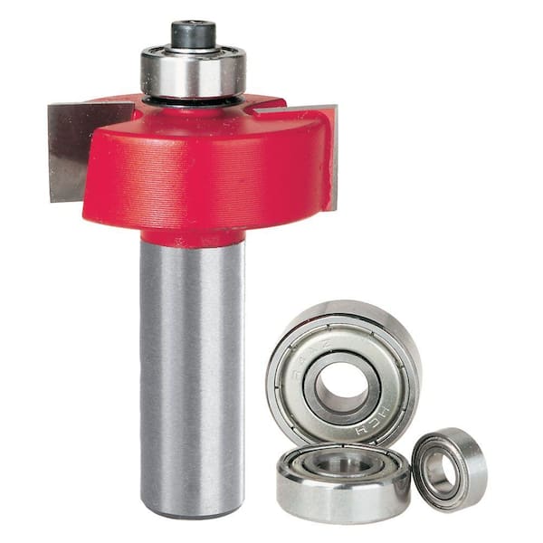 1/2 in. Rabbeting Bit and Bearing Set