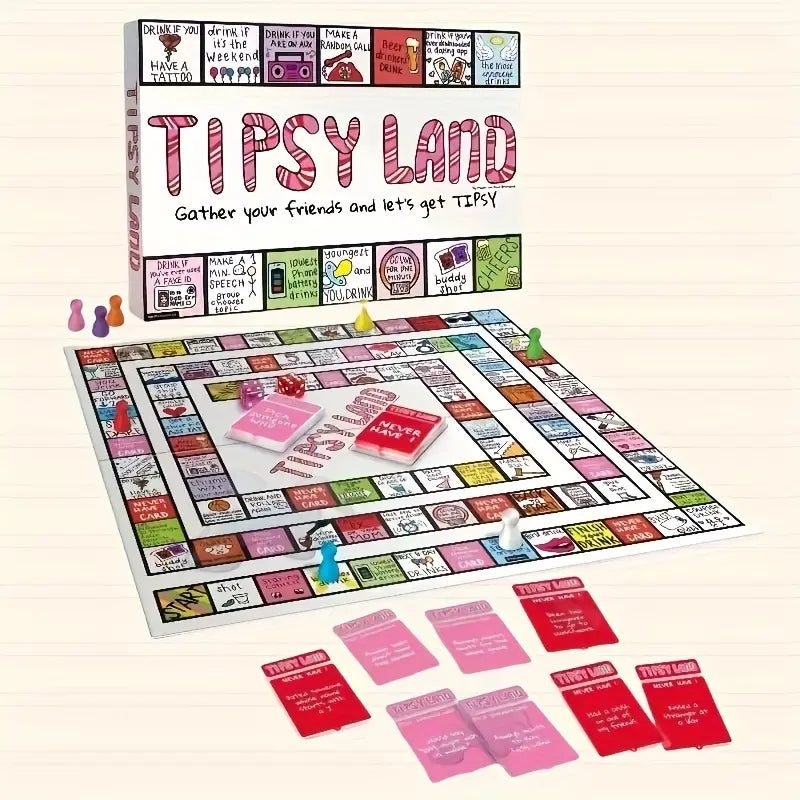 1 Adult Party Game - Fun Adult Games for Singles Over 18 Years Old, Girls Night And Bachelor Party (Christmas, Thanksgiving) - Fun Drinking Challenges And Interactive Activities