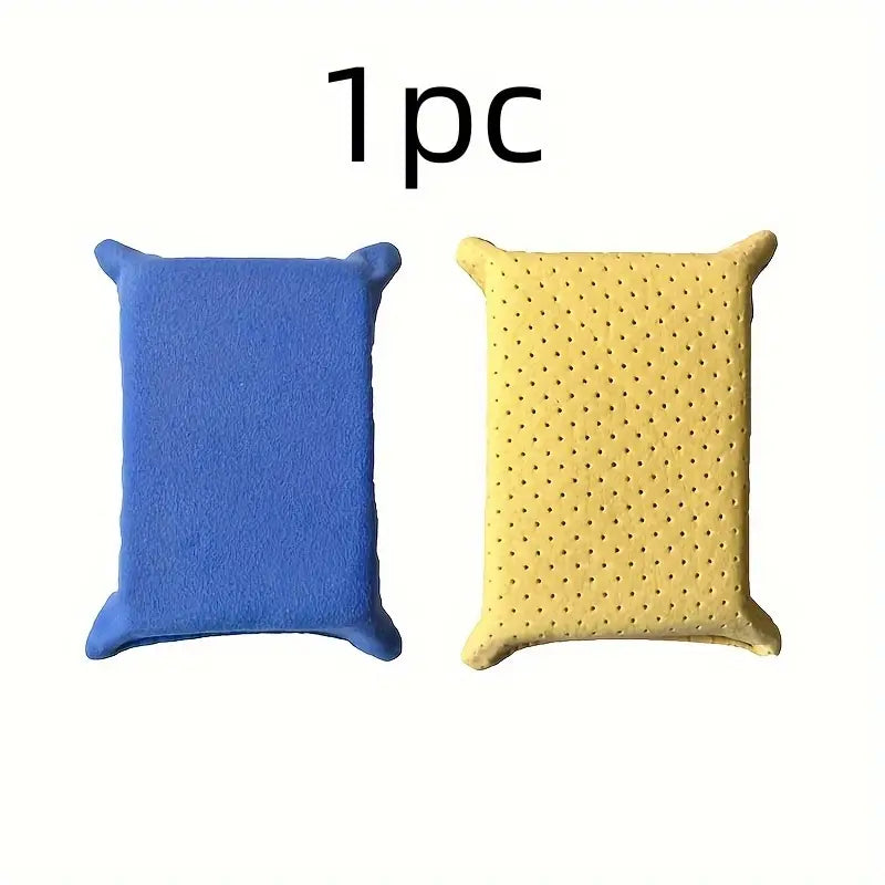 1pc Super Absorbent Window Defrosting Sponge- Large Size, Includes Two Pieces, Automatic Window Cleaning Without Marks, Suitable for Mirrors, Glass, and Windows, Made of Polyester Material, Outdoor Use Only, Car Window Cleaning