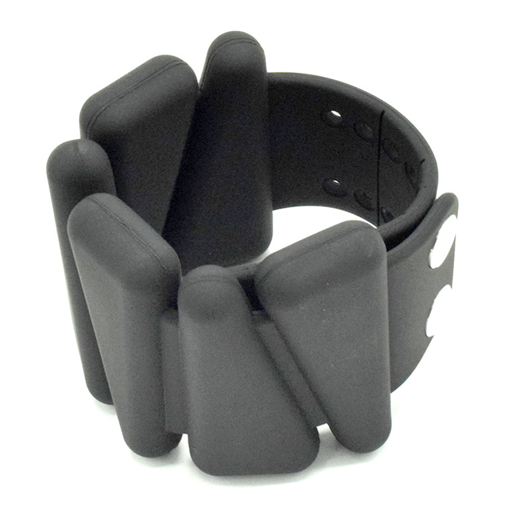 1 pair Wristband Weights Adjustable Ankle and Wrist Weights Wearable Weighting Bracelet for Yoga Dance Swimming Barbel Pilates