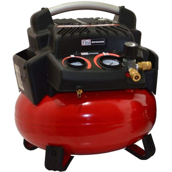 1.5 HP 6 Gal. 150 PSI Portable Electric Pancake Air Compressor