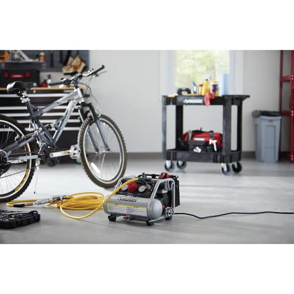 1 Gal. Portable Electric-Powered Silent Air Compressor