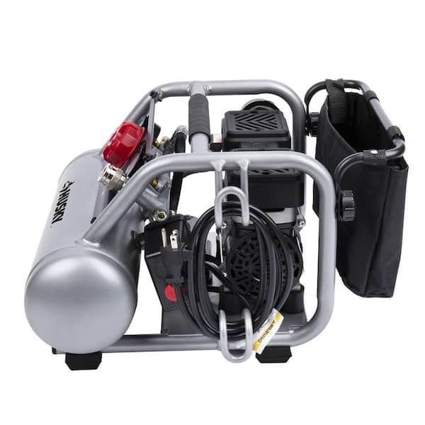 1 Gal. Portable Electric-Powered Silent Air Compressor