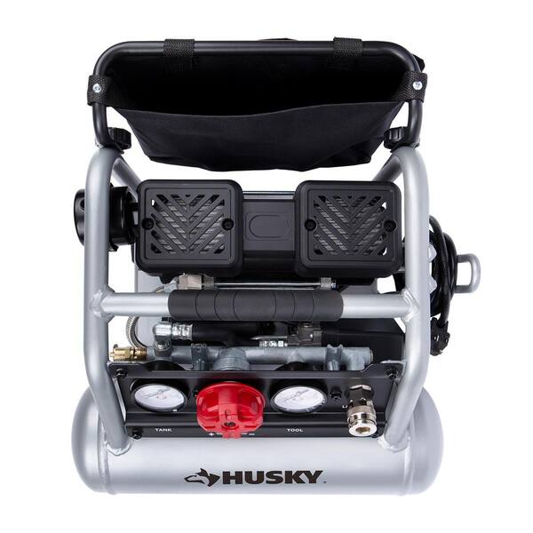 1 Gal. Portable Electric-Powered Silent Air Compressor
