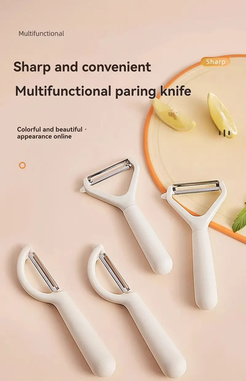 2pcs Set of Vegetable Peelers - Y And I Shapes, Fruit Straight-Edge Potato Peelers, Suitable for Potatoes And All Fruits And Vegetables, Essential Kitchen Tools, Practical Kitchen Tools