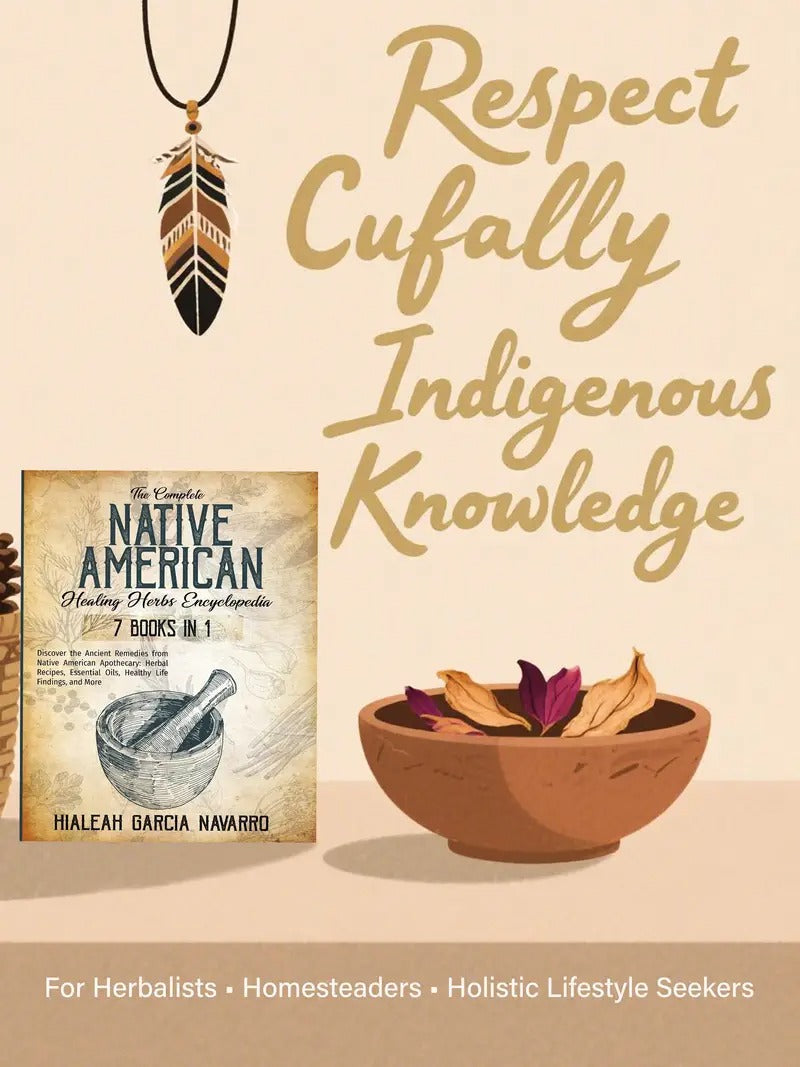 The Complete Native American Healing Herbs Encyclopedia - 7 Books In 1. Natural Remedies for Common Ailments.100+ Native American Herbs And Active Ingredients