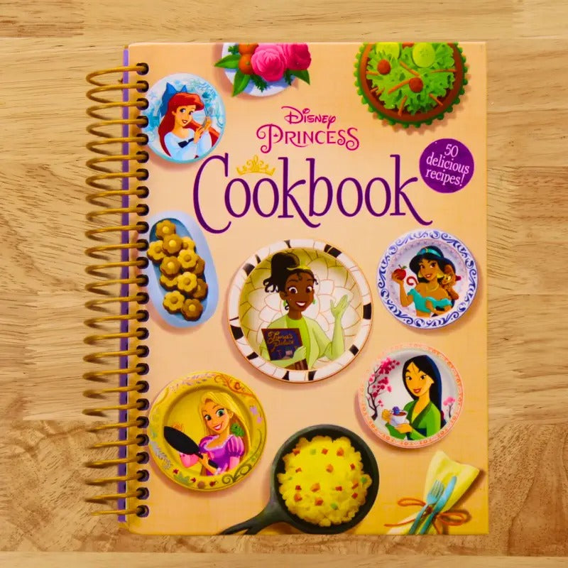 The Disney Princess Cookbook Disney Books (Spiral bound)