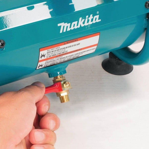 1 Gal. 125 PSI Portable Electric Compact Air Compressor with Bonus Pneumatic 2 in. 18-Gauge Brad Nailer