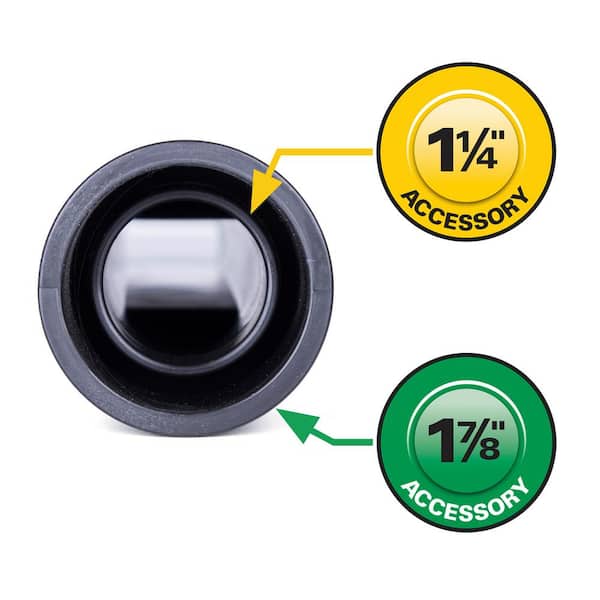 1-1/4 in. to 1-7/8 in. Dusting Brush and Crevice Tool Accessory Kit for RIDGID Wet/Dry Shop Vacuums