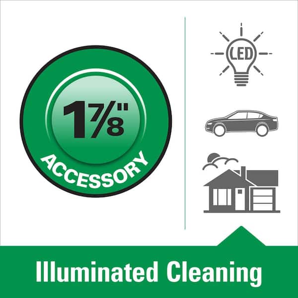 1-7/8 in. LED Lighted Car Nozzle Accessory for RIDGID Wet/Dry Shop Vacuums