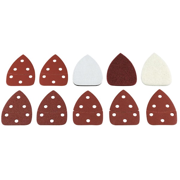 1.2 Amp Corded 5.5 in. Corner Cat Sander with Dust Bag, Sample Sandpaper, and Storage Case