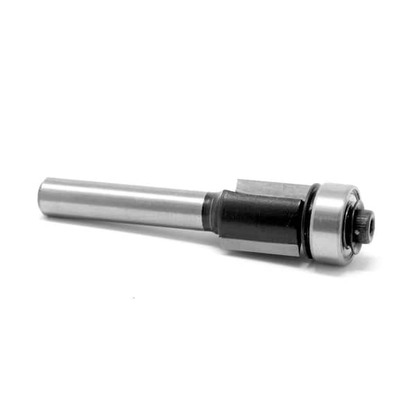 1/2 in. Flush Trim Carbide Tipped Router Bit with 1/4 in. Shank and 1/2 in. Cutting Length