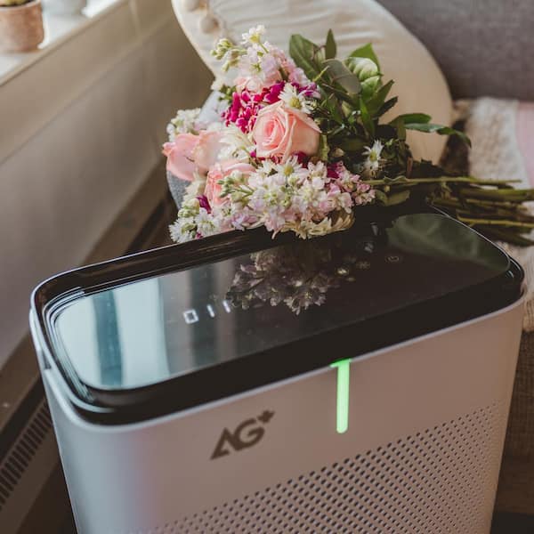 Pro Sanitizing HEPA Air Purifier with AG+ Technology for Virus Bacteria Allergens HEPA (up to 1655 sq. ft.)