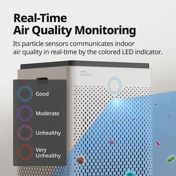 Airmega 400 True HEPA Air Purifier with 1560 sq. ft. Coverage