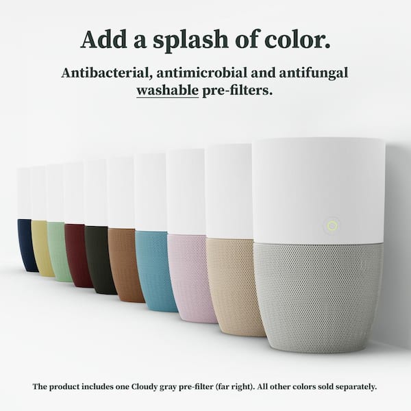 Bloom HEPA-13 Air Purifier with Planter, AutoDetect to Remove Dust, Smoke, Bacteria, Allergens and Odors - 1517 sq. ft.