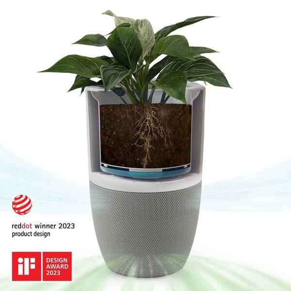 Bloom HEPA-13 Air Purifier with Planter, AutoDetect to Remove Dust, Smoke, Bacteria, Allergens and Odors - 1517 sq. ft.