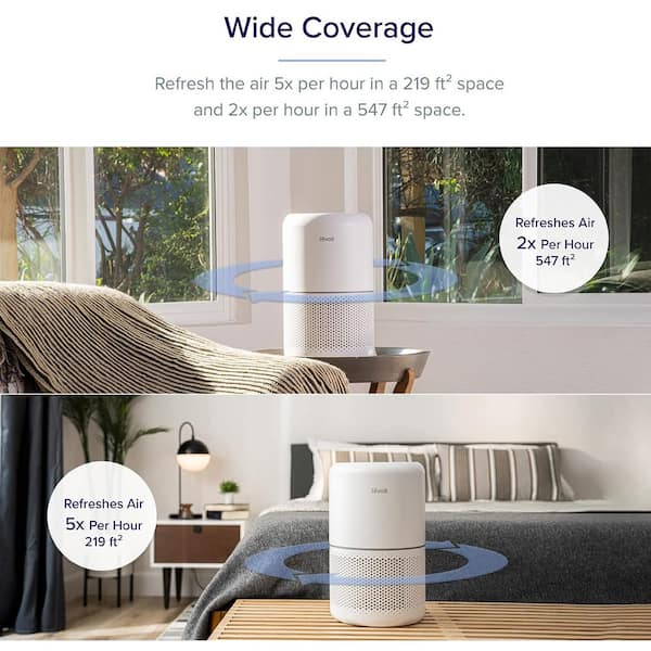 VortexAir True HEPA Air Purifier, 220 Sq Ft