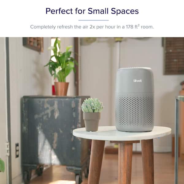 VortexAir 178 sq. ft. HEPA - Type Tabletop Air Purifier in White