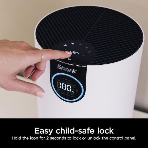 Air Purifier with Nanoseal HEPA, Cleansense IQ, Odor Lock (500 Sq. Ft.) White, HP102