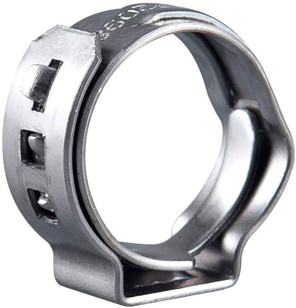 (Pack of 20) EFIELD 1/2-inch Stainless Steel Pex Cinch Clamp Rings for Pex Tubing Pipes (1/2 Inch-20 Pieces)
