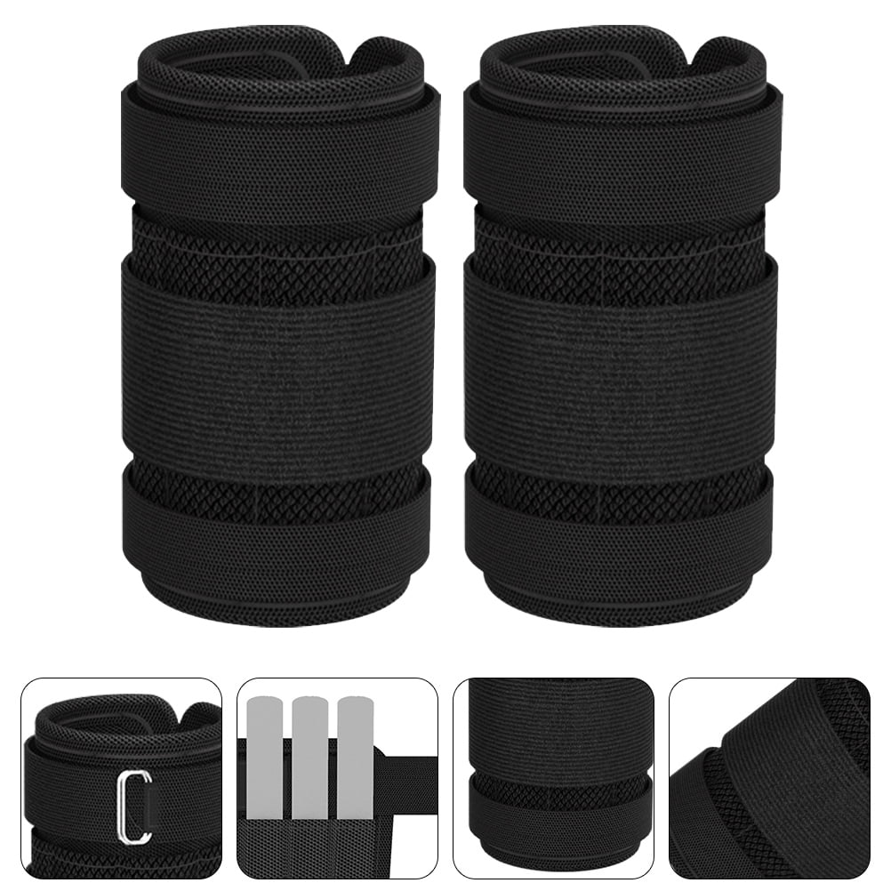 1 Set of Ankle Leg Weights Ankle Weights Steel Plate Fitness Leg Weights Running Equipment