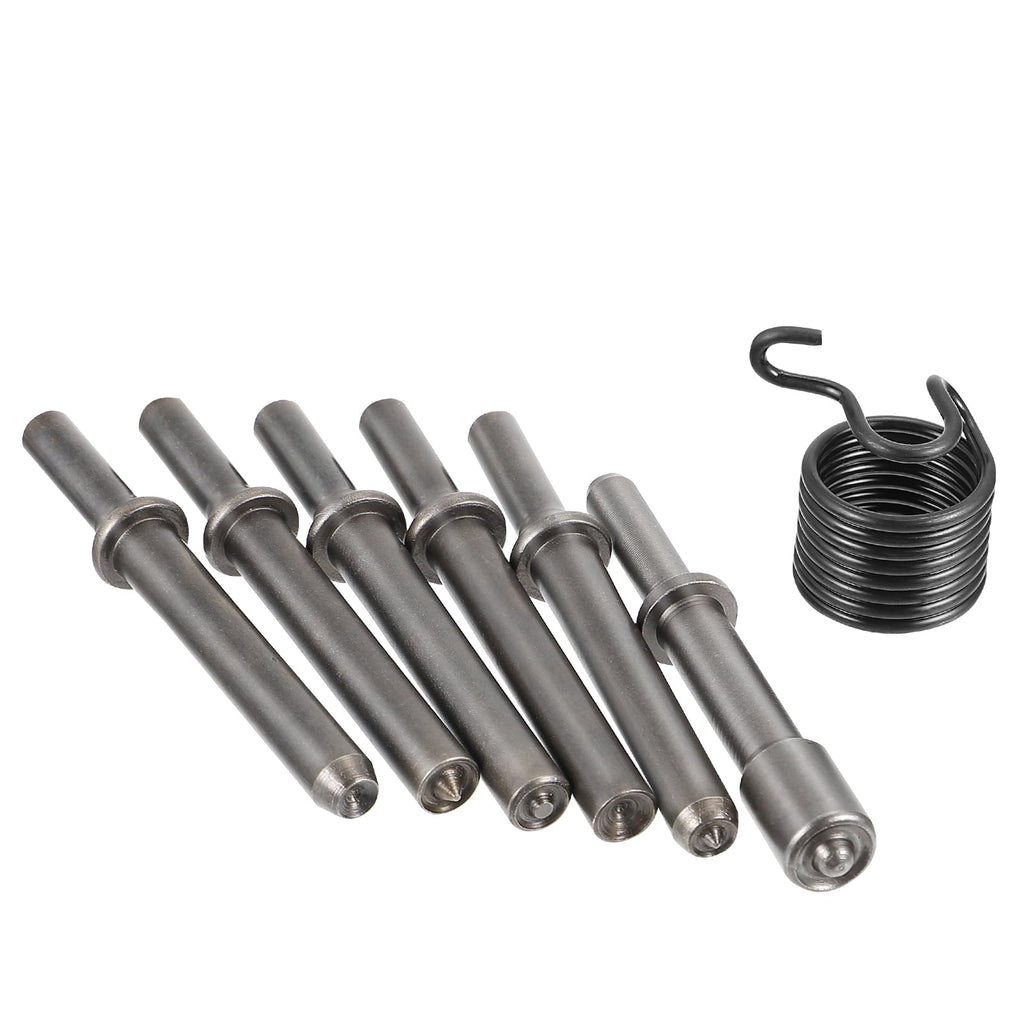 1 Set/7PCS Air Rivet Hammer Pneumatic Hammer Rivet Pneumatic Chisel Tool