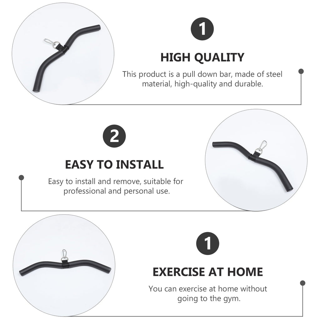 1 set Pull Down Bar Back Muscle Exerciser Muscle Pull Rod Fitness Equipment