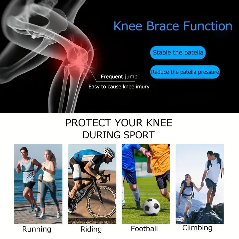 1 Adjustable Breathable Knee Brace for Immediate Relief Of Knee Discomfort;