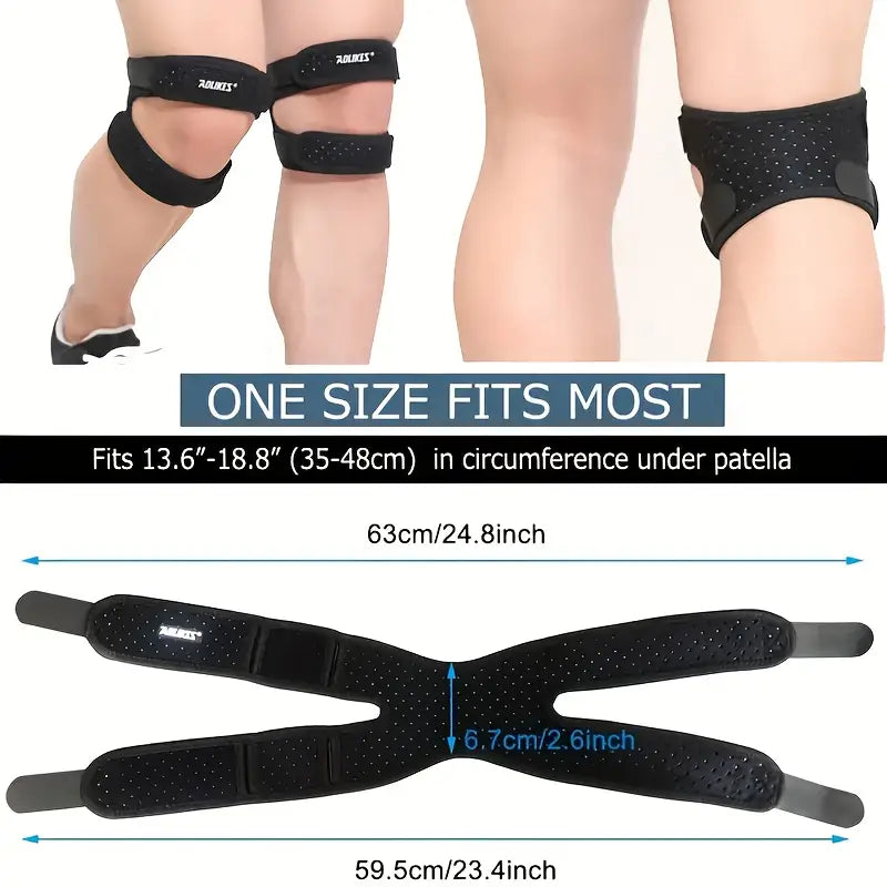 1 Adjustable Breathable Knee Brace for Immediate Relief Of Knee Discomfort;