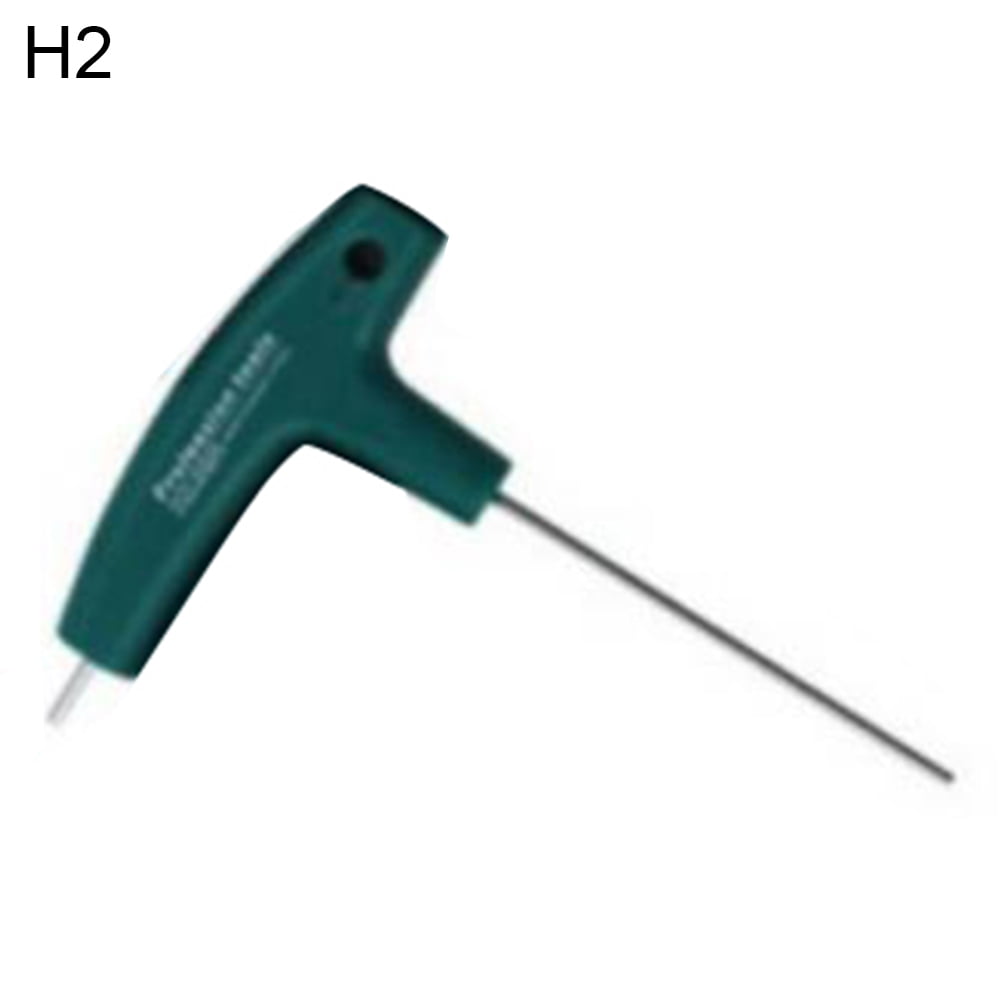 1.5/2/2.5/3/4/5/6/8/10mm T Handle Hexagon Allen Wrench Hex Key Spanner Hand Tool