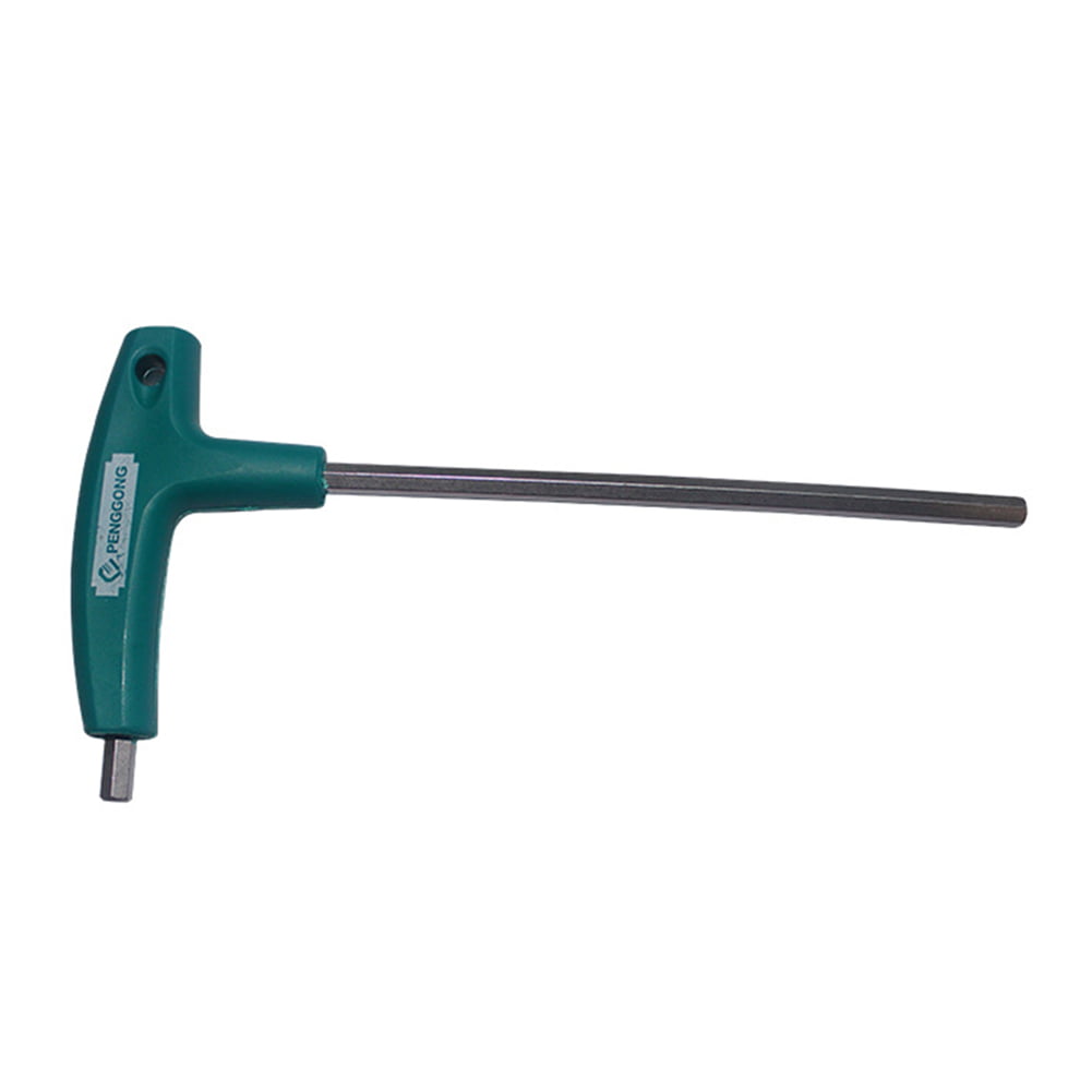 1.5/2/2.5/3/4/5/6/8/10mm T Handle Hexagon Allen Wrench Hex Key Spanner Hand Tool