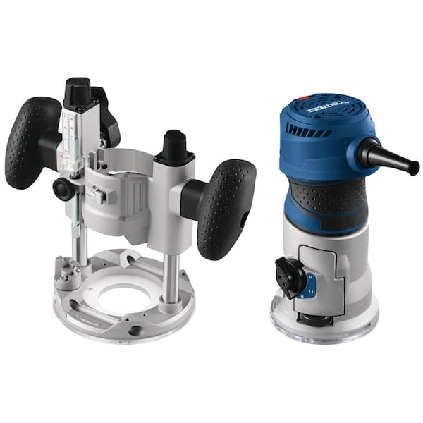 1.25 HP Variable Speed Palm Router Combo Kit w/LED lighting