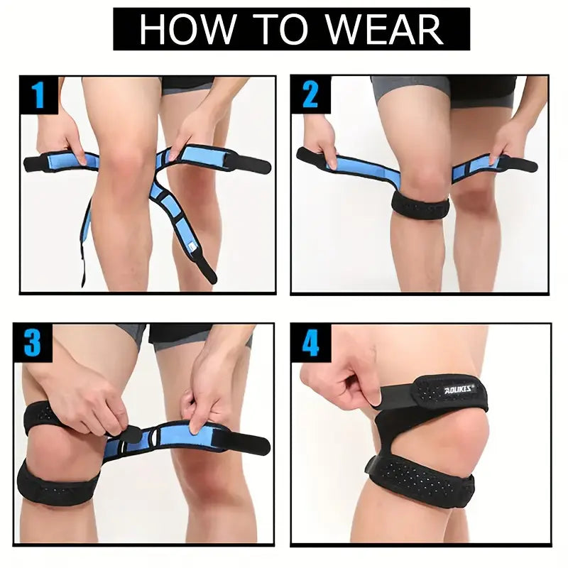 1 Adjustable Breathable Knee Brace for Immediate Relief Of Knee Discomfort;