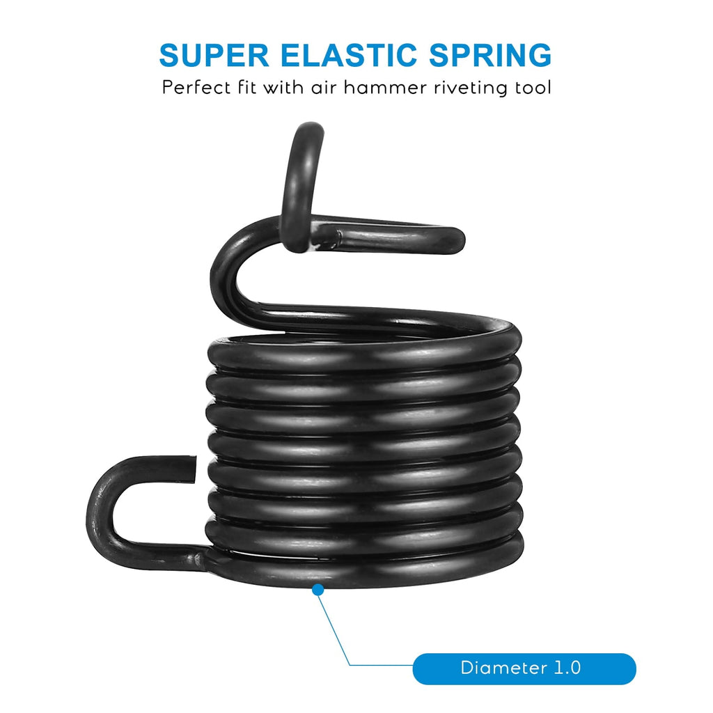 1 Set/7PCS Air Rivet Hammer Pneumatic Hammer Rivet Pneumatic Chisel Tool