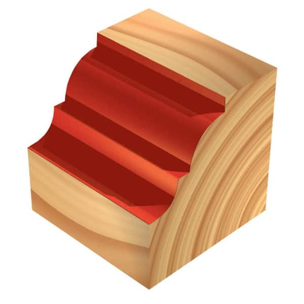 1-1/2 in. Classical Cove and Bead Router Bit