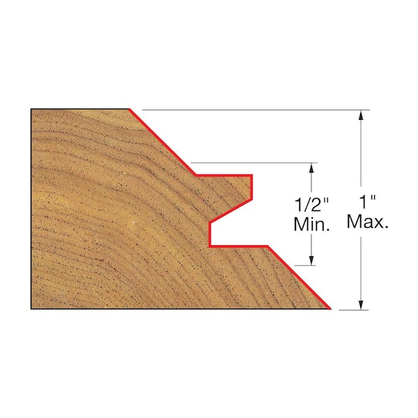 1/2 in. Lock Miter Bit