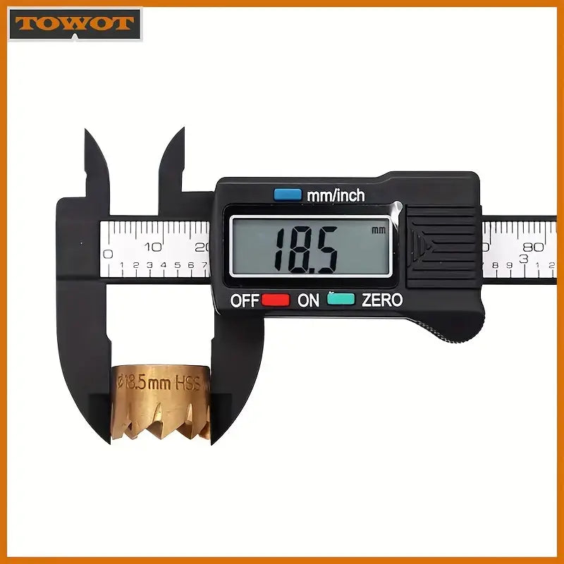 150mm 100mm Electronic Digital Calipers Carbon Fibre Dial Vernier Calipers Micrometers Measuring Tools Digital Rulers for Inside And Outside Diameters, Precision Measurements.