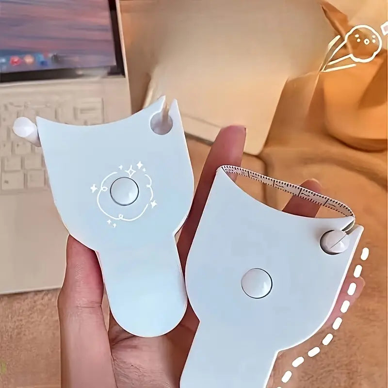 1 Soft Tape for Measuring Body, Waist, Chest, And Thighs - a Stretchable Fitness Measuring Strap Made of Plastic Material, Convenient for Home And Gym Use