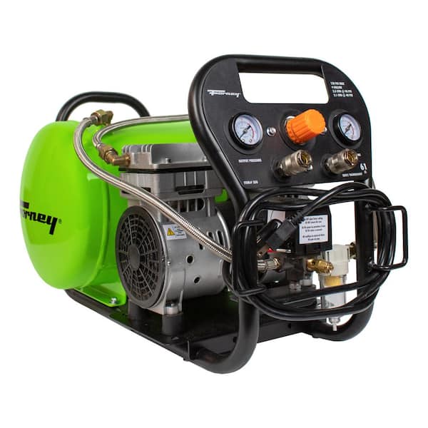 1.0 Hp, Electric, 4 Gal, Oil-Free Air Compressor, 120 PSI, 2.5 CFM @ 90 PSI