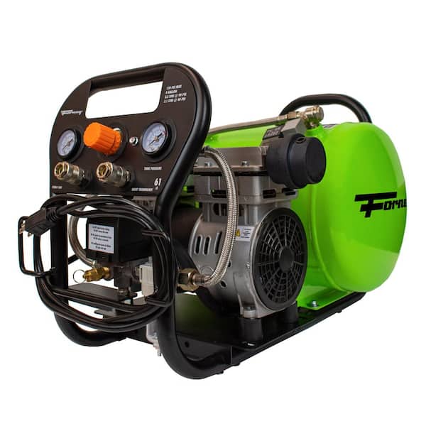 1.0 Hp, Electric, 4 Gal, Oil-Free Air Compressor, 120 PSI, 2.5 CFM @ 90 PSI