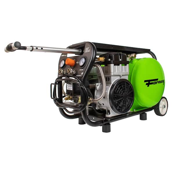1.0 Hp, Electric, 4 Gal, Oil-Free Air Compressor, 120 PSI, 4.5 CFM @ 90 PSI
